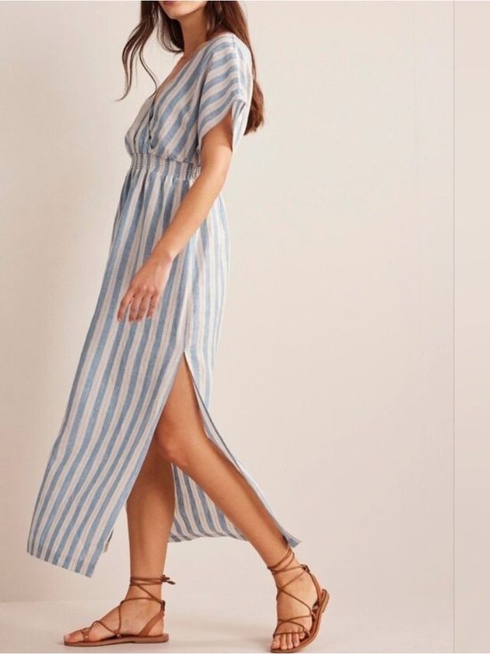 Boden Dresses & Skirts - BODEN | linen blend kaftan/maxi dress
